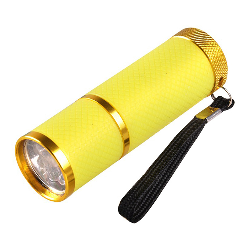 Hot 4 Colors Portable Led Lamp Nail Light for UV Light Nail Polish Dryer Mini Flashlight Torch view 4