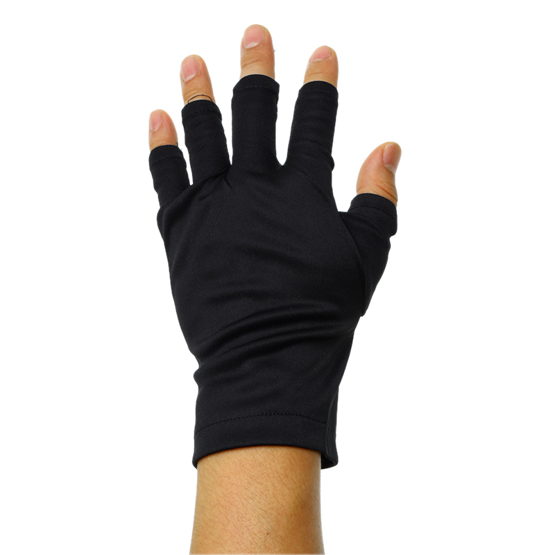 2Colors Anti UV Radiation Protection Gloves LED Lamp Nail UV Protection Glove Nail Art Gel Nail view 2