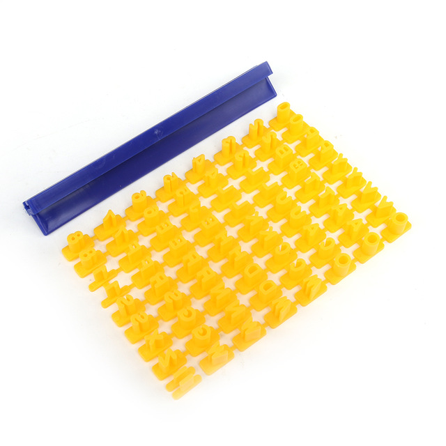For Cakes/Sugar paste Alphabet Letter Cookies Cutter Words Baking Kitchen