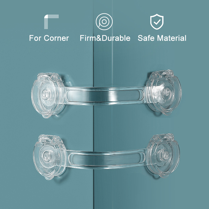 5PCS Child Safety Lock Baby Drawer Lock Baby Safety Home Child Protection Cabinet Anti-pinch