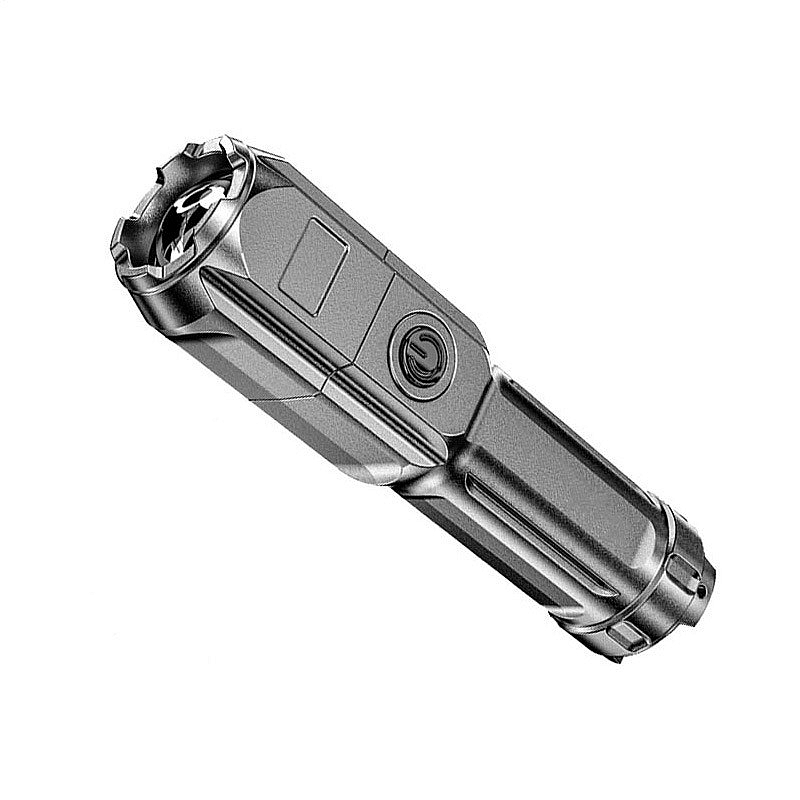 Portable LED Flashlight Strong Light Rechargeable Zoom Household & Outdoor Portable  Led