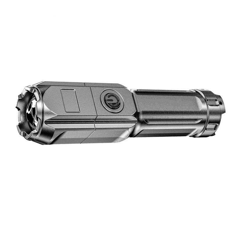 Portable LED Flashlight Strong Light Rechargeable Zoom Household & Outdoor Portable  Led