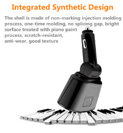 Car Cigarette Lighter Socket Splitter Adapter 3.1A USB Charger For 12-24V Car SUV Off-Road Vehicle