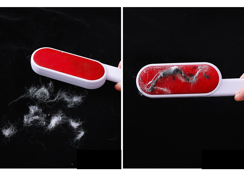 One Hand Operate Clothes Lint Remover Magic Static Brush Reusable Lint Roller Cleaning brush Catdog