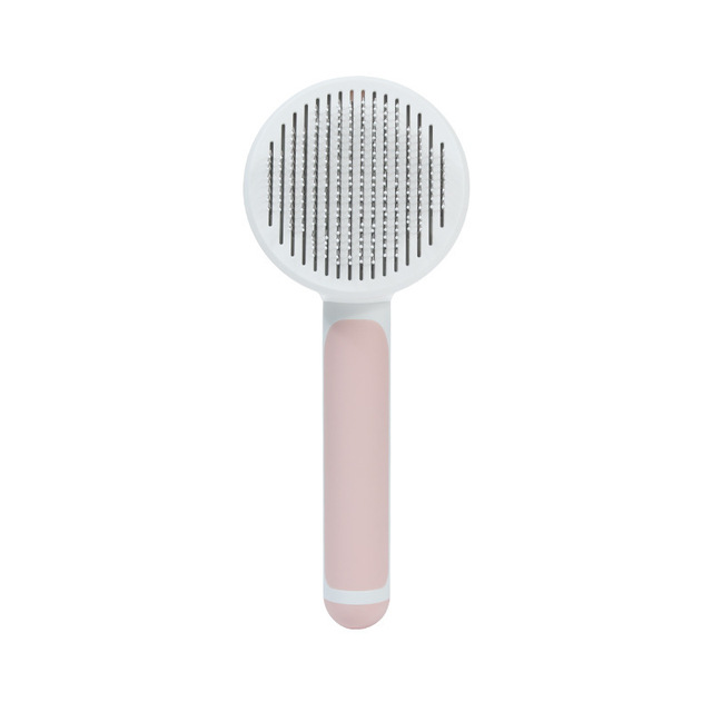 Self Cleaning Slicker Brush for Dog and Cat Removes Undercoat Tangled Hair Massages Particle Pet