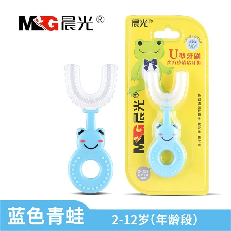 Baby Toothbrush Children 360 Degree U-shaped Child Toothbrush Teethers Soft Silicone Baby Brush Kids Teeth Oral Care Cleaning