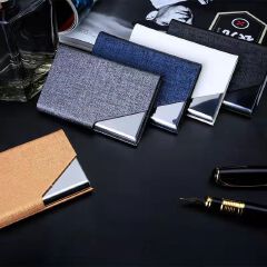 Aluminum Holder Metal Box Cover Credit Business Card Wallet