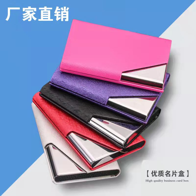Aluminum Holder Metal Box Cover Credit Business Card Wallet