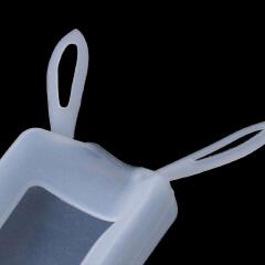 Rabbit Shaped Fluorescent TV Remote Control Silicone Protective Case Cover Anti-dust Storage Bag 1PC