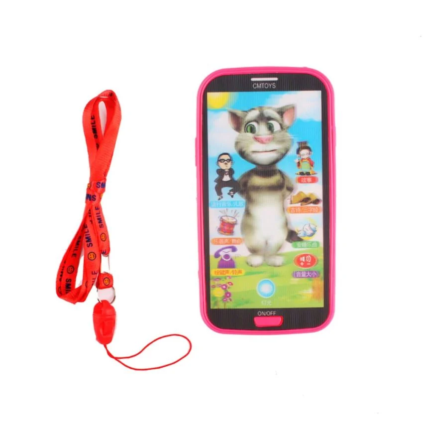 Baby Mobile Phone Chinese Language Toy Educational Learning Cell Phone Music Machine Electronic Toys For Children Kids Xmas Gift