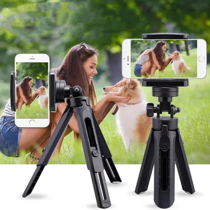 New Tripods Tripe Cellular Phone Camera Mobile Holder Monopod Stand Clip Plastic Extension Tripod For Phone Trip Celular