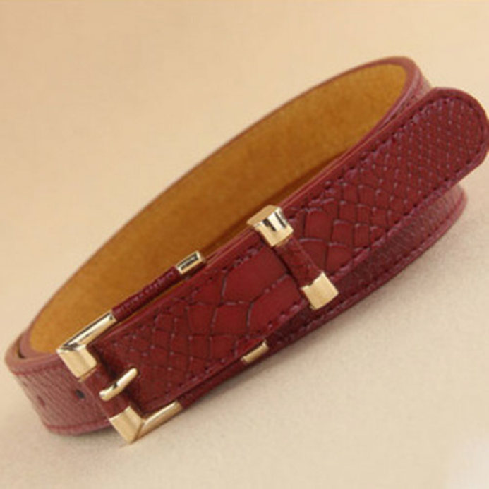 Womail Fashion Female Leather Belt Grain Waistband Belts for Women Cinto Feminino Free Shipping 1pcs