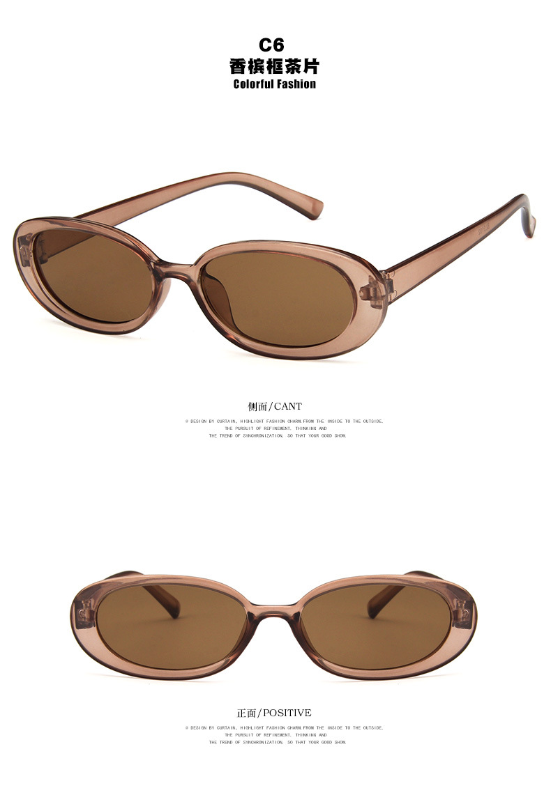 Retro Rectangle Sunglasses Women Brand Designer Vintage Small Frame Sun Glasses Ladies Classic