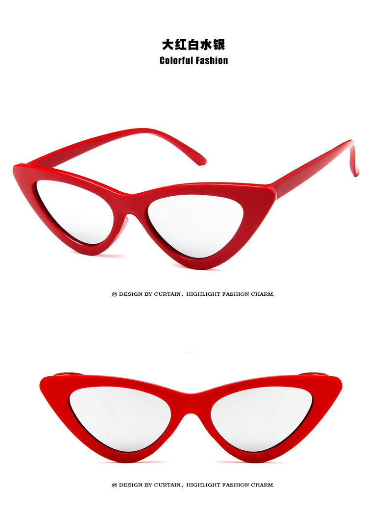 Cat Eye Fashion Sunglasses Women Vintage Luxury Brand Designer Black Glasses Sun Glasses For female UV400 Eyewear Shades
