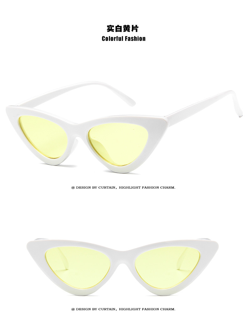 Cat Eye Fashion Sunglasses Women Vintage Luxury Brand Designer Black Glasses Sun Glasses For female UV400 Eyewear Shades