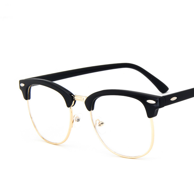 Transparent  Flat Spectacles Myopia Glasses Frame Men And Women Trend Eyeglasses Frames Optical Eyewear
