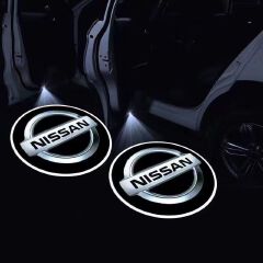2PCS/pair Car LED Door Welcome Logo Laser Projector Shadow Light For Benz BMW Audi Ford Harley Kia Toyota Skoda Alfa Opel
