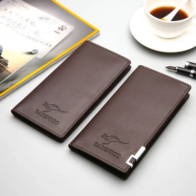 Kangaroo Long section wallet men's wallet Men's wallet Hand bag Purse Ticket holder wholesale