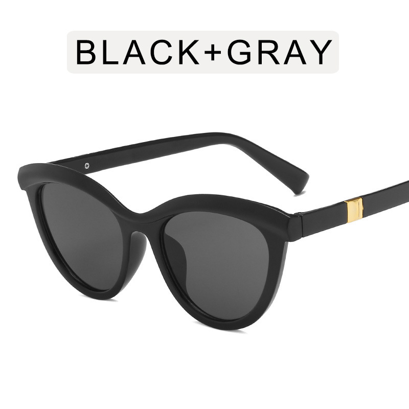 Cat Eye Fashion Sunglasses Women Vintage Luxury Brand Designer Black Glasses Sun Glasses For female UV400 Eyewear Shades