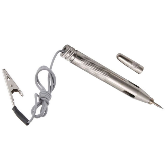 DC 6V 12V 24V Copper Auto Car Light Circuit Tester Lamp Voltage Test Pen Detector Probe Light System Test Probe Lamp