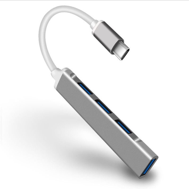 USB C HUB 3.0 Type C 3.1 4 Port Multi Splitter Adapter OTG USB for Macbook Pro 13 15 Air Mi Pro HUAWEI PC Accessories