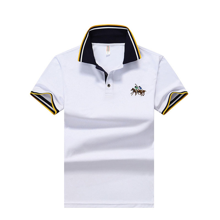 New men's short-sleeved Polo shirt casual sports clothes
