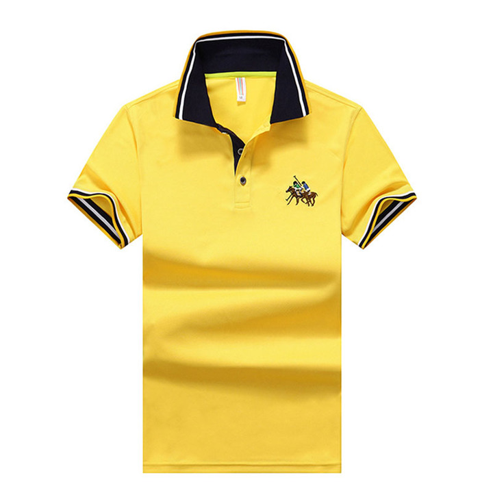 New men's short-sleeved Polo shirt casual sports clothes
