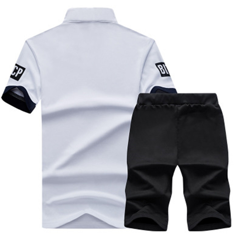 men tshirts clothes  Printed Suit Sports tshirt and trousers  men's clothes T-shirt  Men Clothes