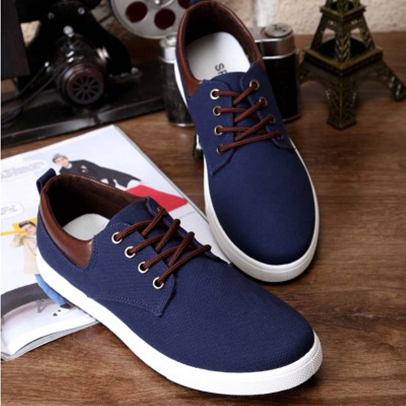 New fashionable casual men's shoes men's board shoes canvas men's shoes