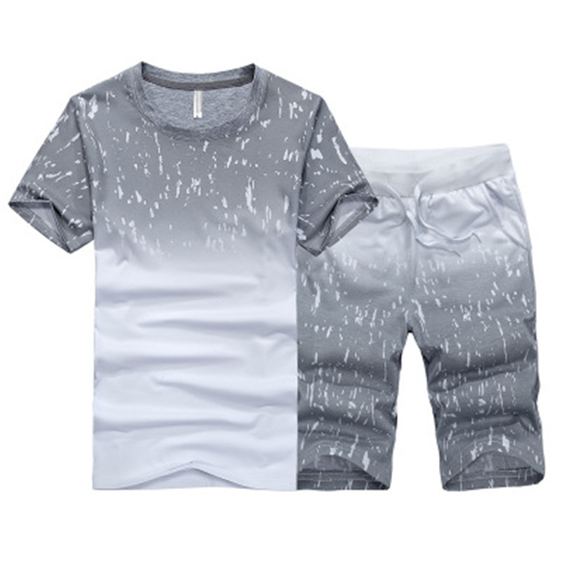 men's clothes short-sleeved T-shirt sports suit clothes sports tshirts and pants