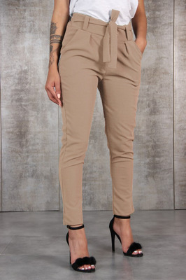 New ladies fashion wild waistband casual pants trousers