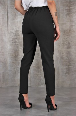 New ladies fashion wild waistband casual pants trousers
