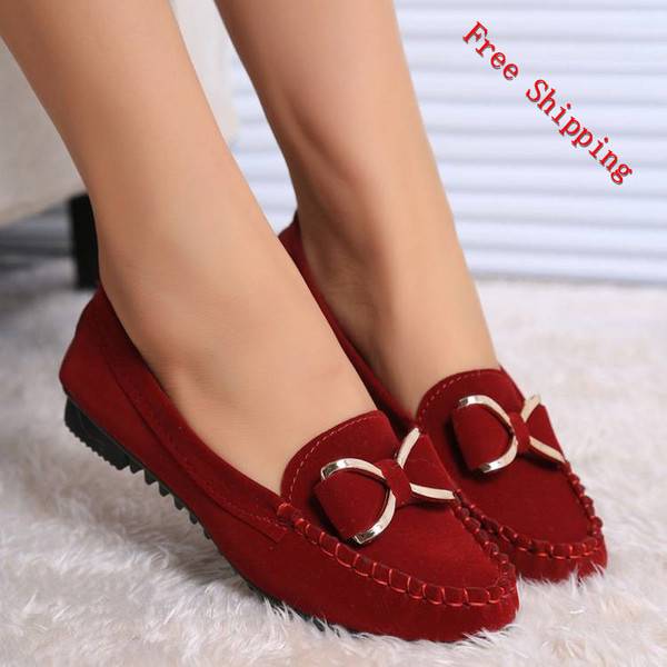 New Women's Flats Round Toe Shoes New Women Autumn Ladies Ballet Flat Casual Single Shoes
