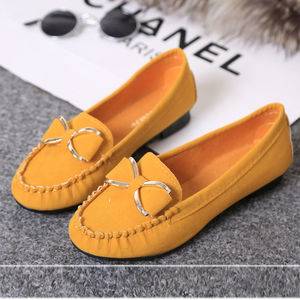 New Women's Flats Round Toe Shoes New Women Autumn Ladies Ballet Flat Casual Single Shoes