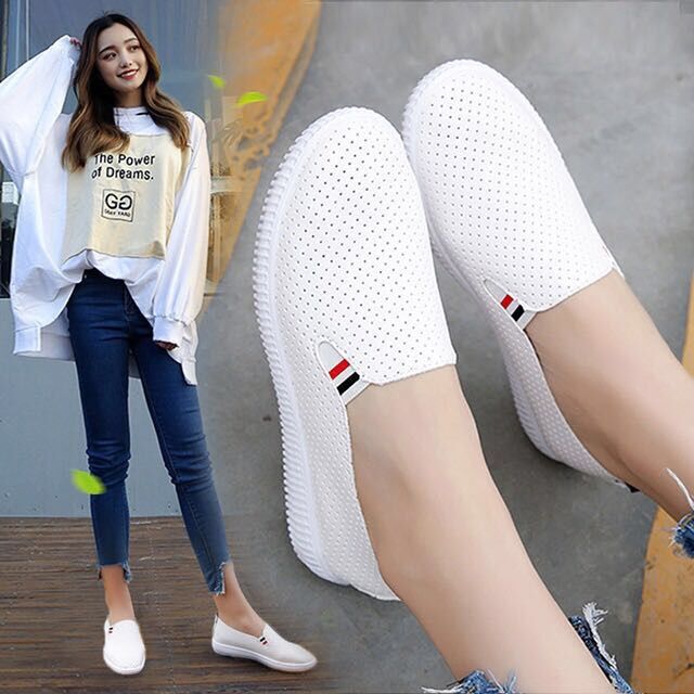 Women Sneakers  Flats  Woman Loafers Pu Leather  Shoes Low Heels Espadrilles Ladies Shoes