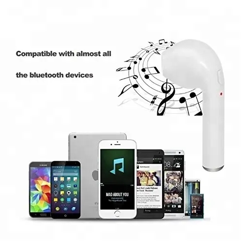Universal mobile phone long-lasting wireless Bluetooth 2 headsets with rechargeable box
