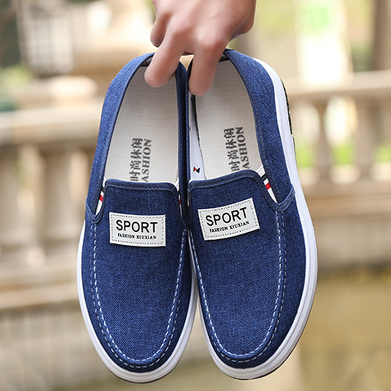 Men's canvas shoes, sneakers, casual shoes, antiskid and wear-resistant board shoes