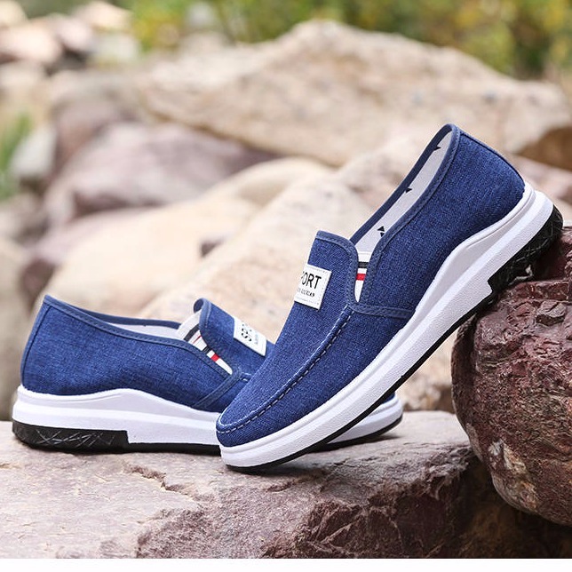 Men's canvas shoes, sneakers, casual shoes, antiskid and wear-resistant board shoes