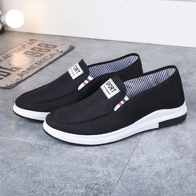 Men's canvas shoes, sneakers, casual shoes, antiskid and wear-resistant board shoes