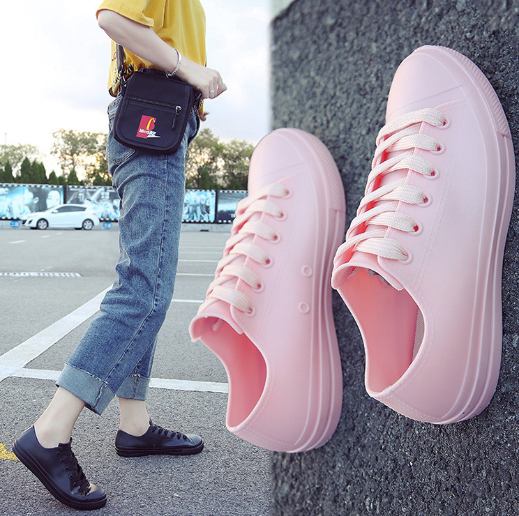 New women's flat shoes for women's low-top student casual sneakers Athletic