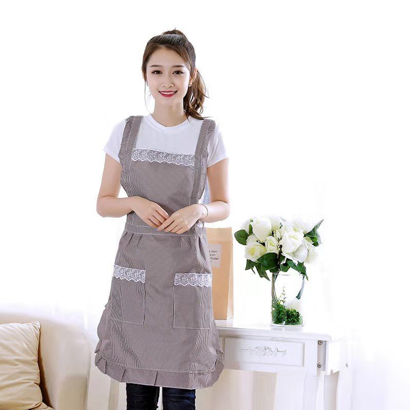 Apron family kitchen waterproof oil proof breathable comfortable work clothes Cooking Apron Kitchen