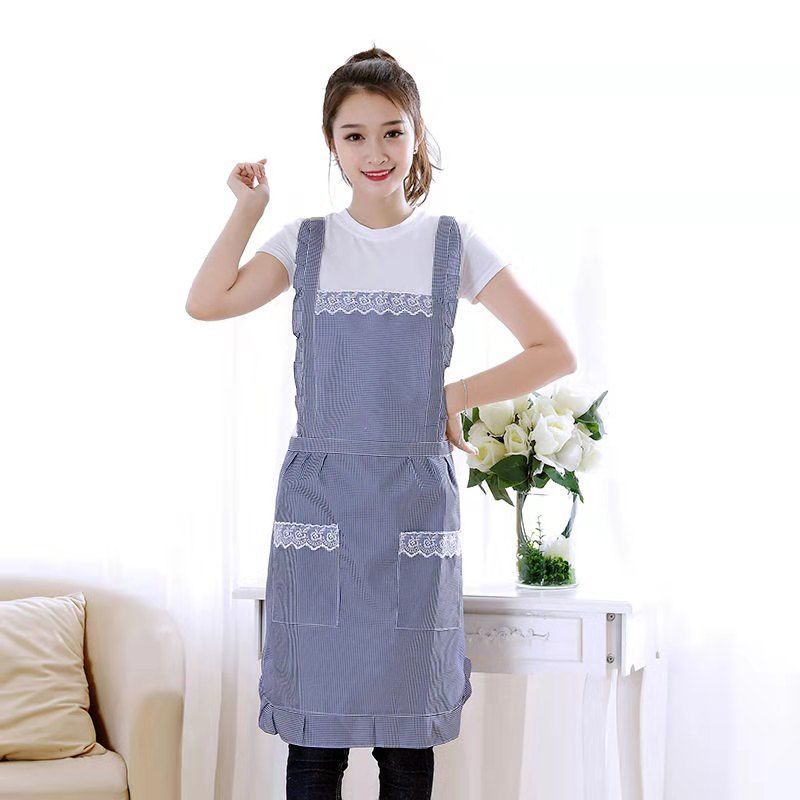 Apron family kitchen waterproof oil proof breathable comfortable work clothes Cooking Apron Kitchen