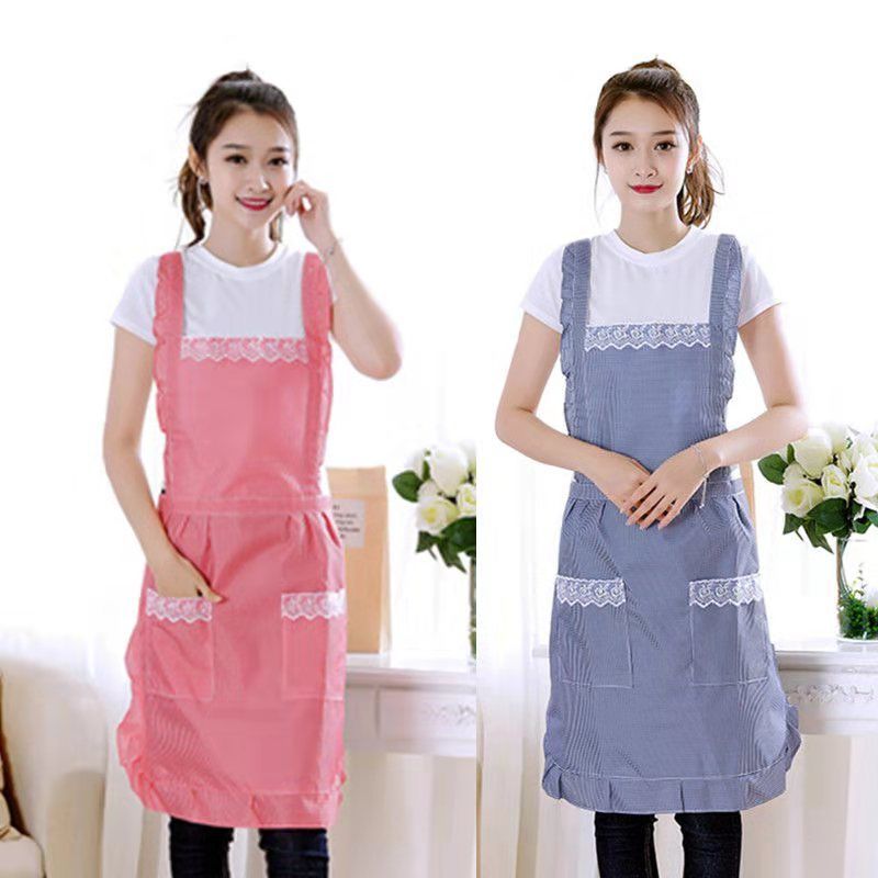 Apron family kitchen waterproof oil proof breathable comfortable work clothes Cooking Apron Kitchen