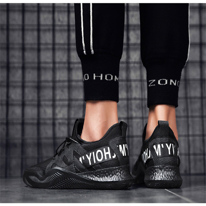 2019 Running Shoes, Skid-proof and Air-permeable Men's Shoes, Wear-resistant Men's Leisure Shoes