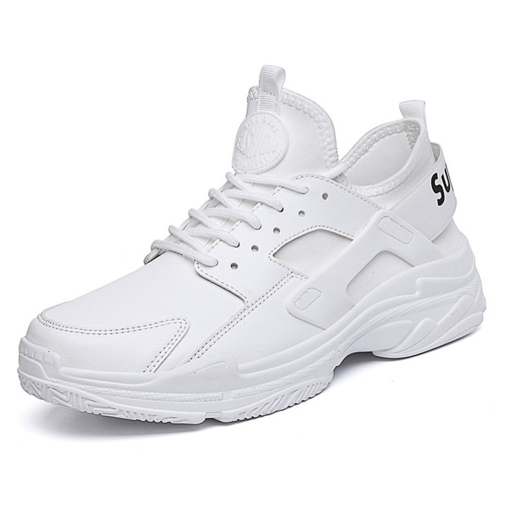 New Small White Shoes, Men's Sports Shoes, Large-Size Running Shoes, 2019