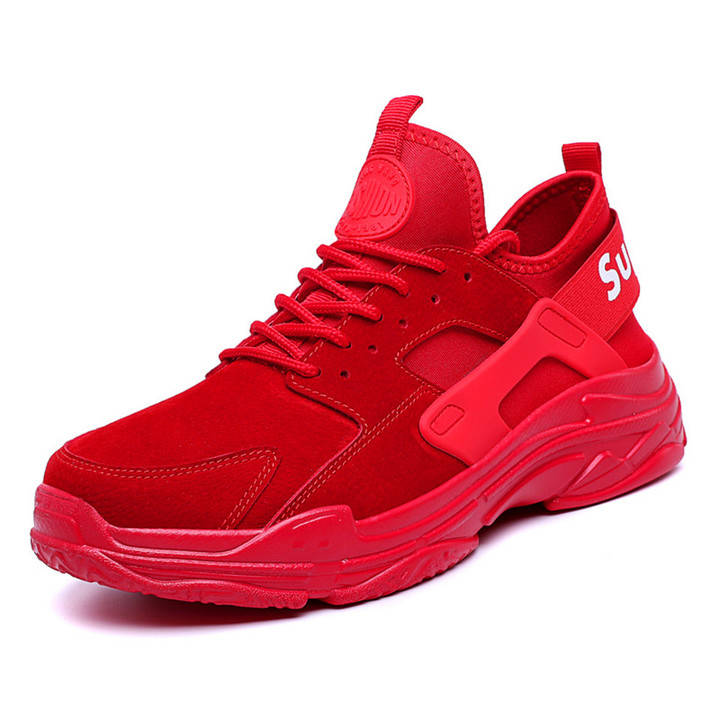 New Small White Shoes, Men's Sports Shoes, Large-Size Running Shoes, 2019