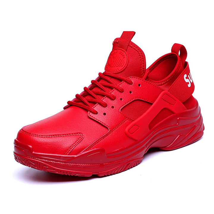 New Small White Shoes, Men's Sports Shoes, Large-Size Running Shoes, 2019