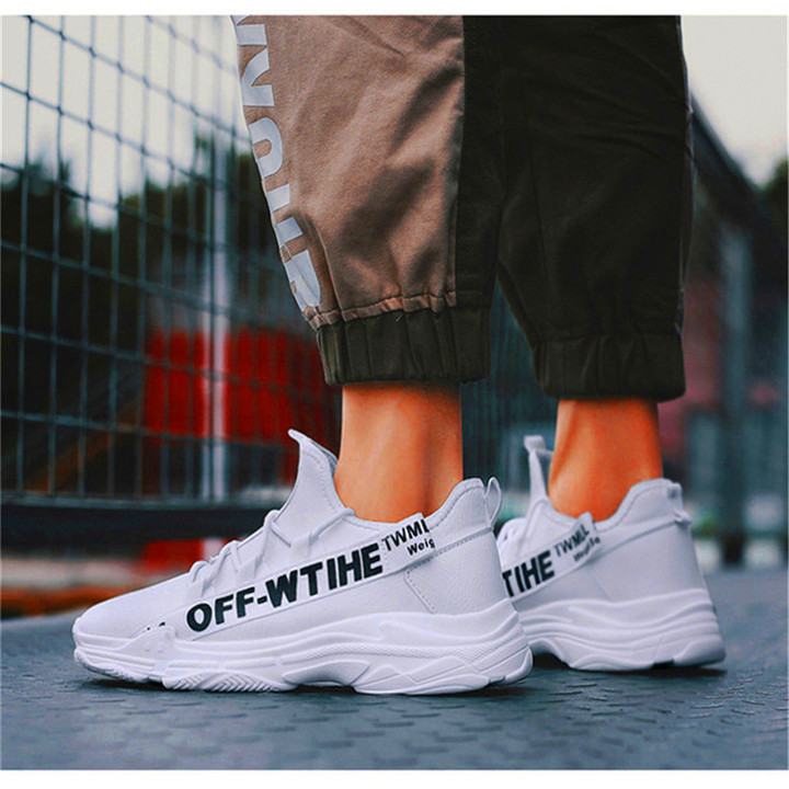 New Large Shoes, Men's Sports Shoes, Running Shoes, Small White Shoes