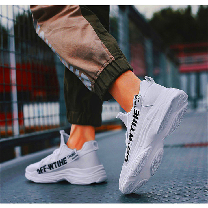 New Large Shoes, Men's Sports Shoes, Running Shoes, Small White Shoes