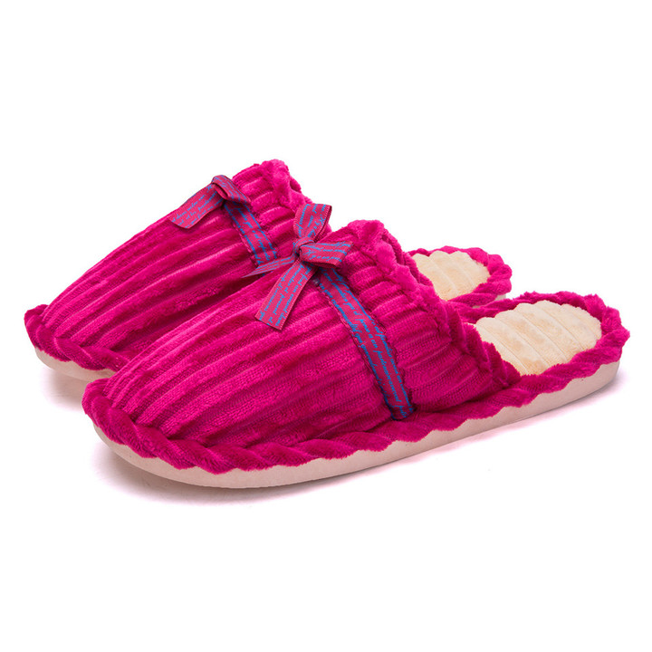 New autumn and winter couple cotton slippers, home non-slip cute warm men and women slippers